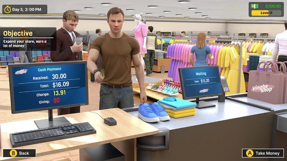 Скриншот 1 из Clothing Store Simulator