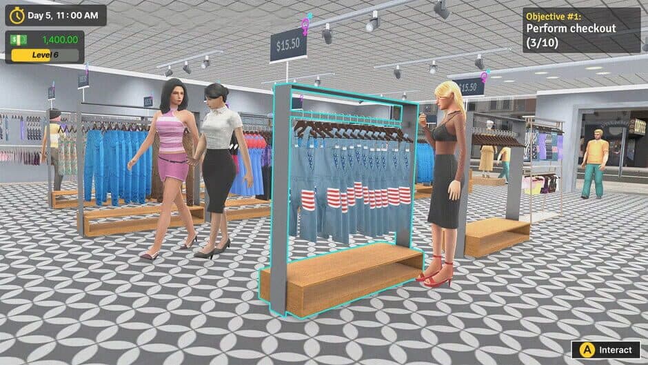 Скриншот 3 из Clothing Store Simulator