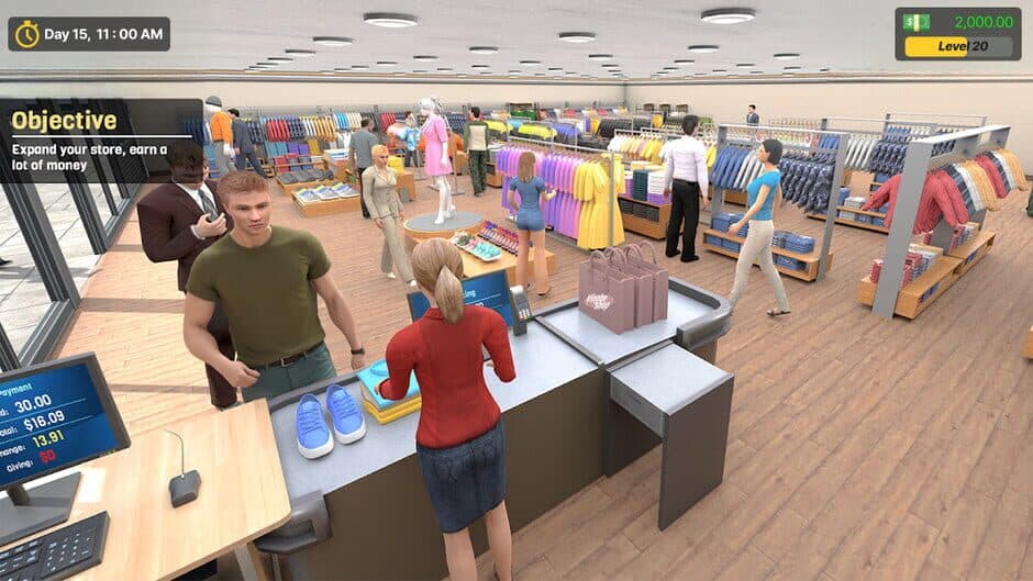 Скриншот 4 из Clothing Store Simulator