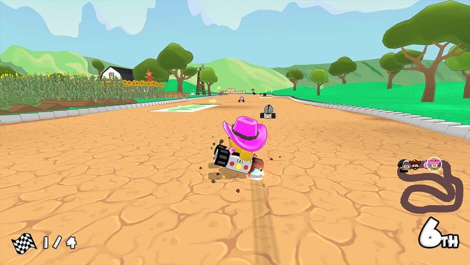 Скриншот 3 из Cowboy Kart