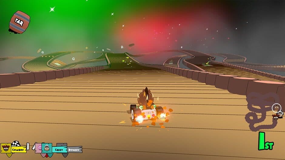 Скриншот 4 из Cowboy Kart