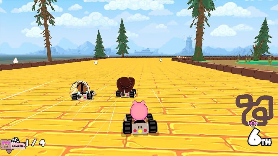 Скриншот 6 из Cowboy Kart
