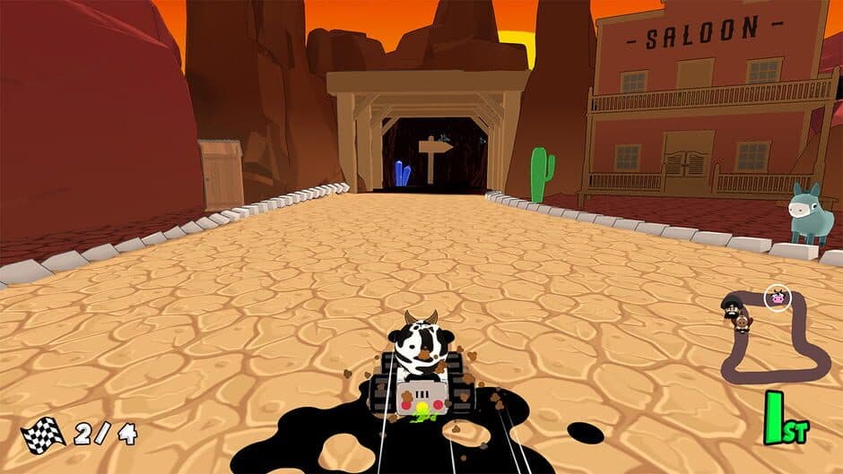 Скриншот 7 из Cowboy Kart