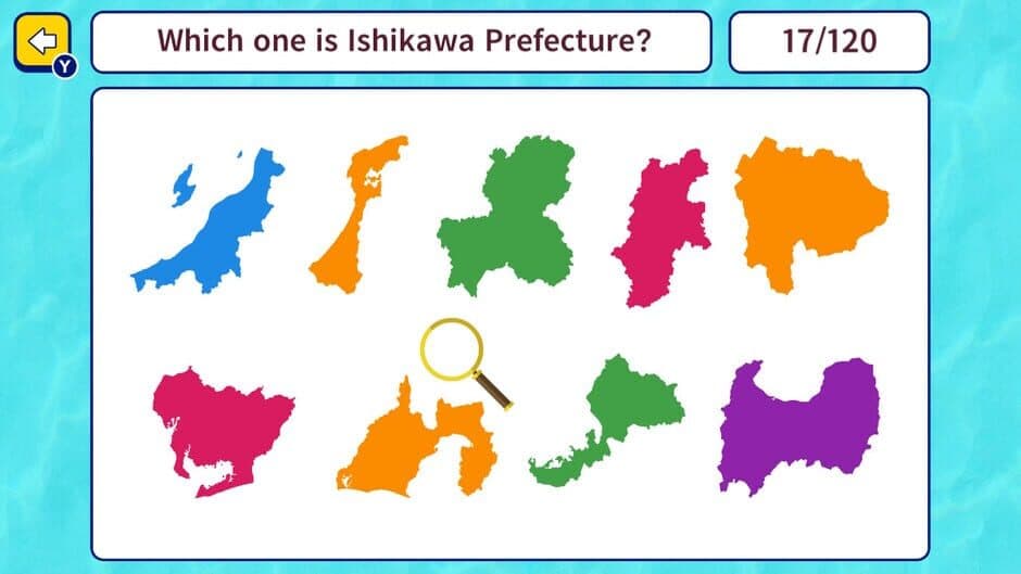 Скриншот 3 из Geo Brain Boost! Japan’s 47 Prefectures Silhouette Quiz