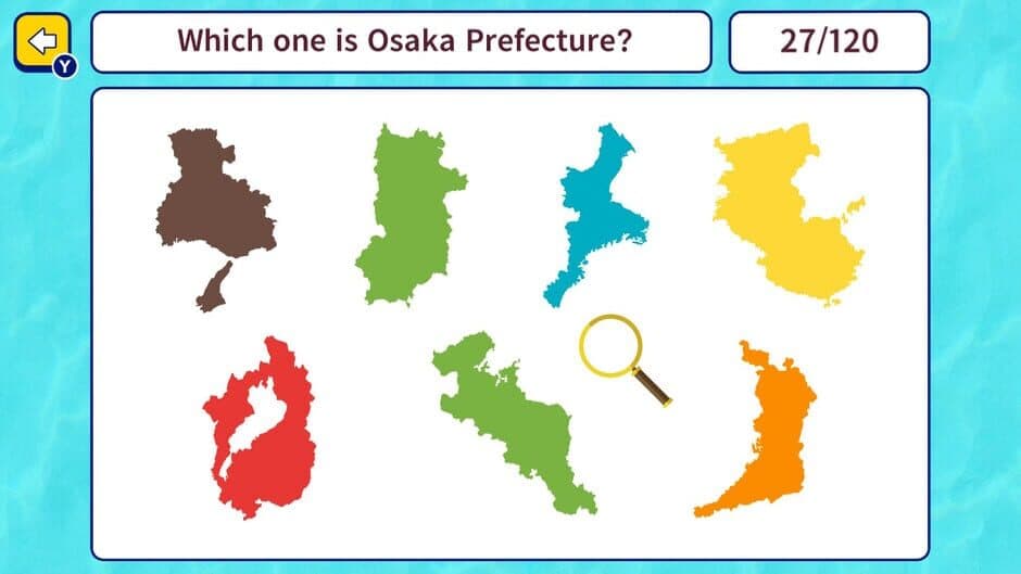 Скриншот 2 из Geo Brain Boost! Japan’s 47 Prefectures Silhouette Quiz