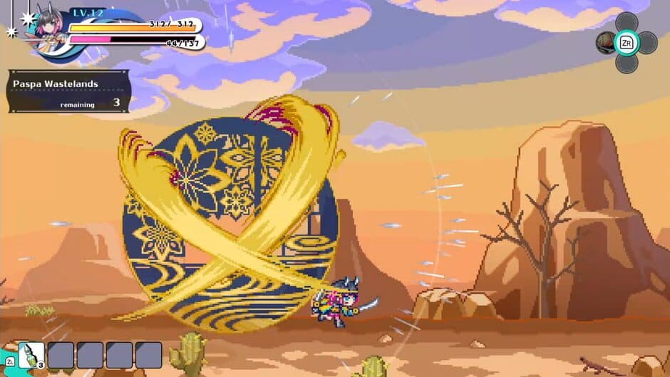 Скриншот 5 из Kingdom's Return: Time-Eating Fruit and the Ancient Monster - "Azure Striker Gunvolt" Crossover Character Skin