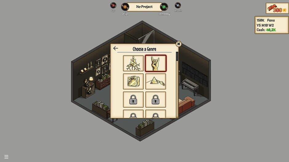 Скриншот 2 из Hitmaker Tycoon