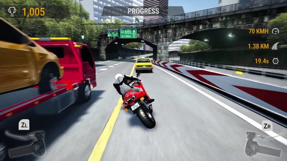 Скриншот 4 из Moto Racing Highway Traffic