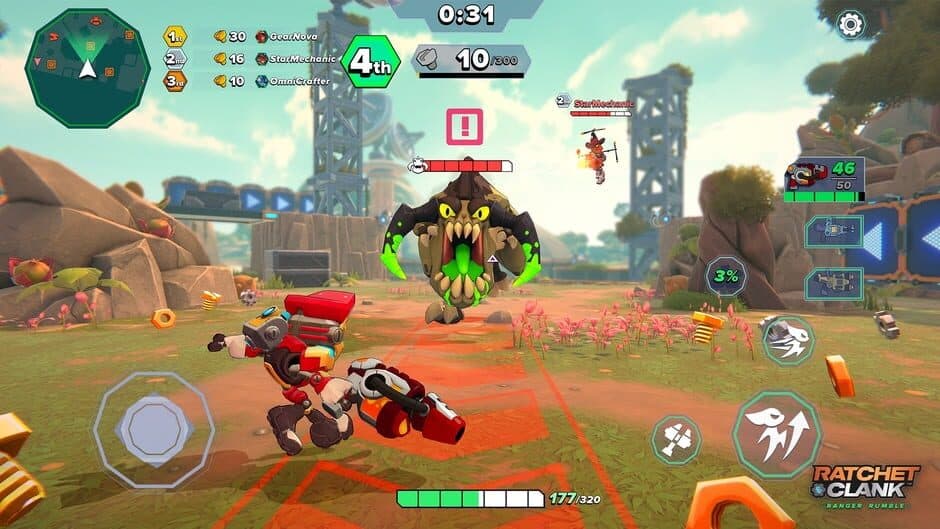 Скриншот 10 из Ratchet & Clank: Ranger Rumble