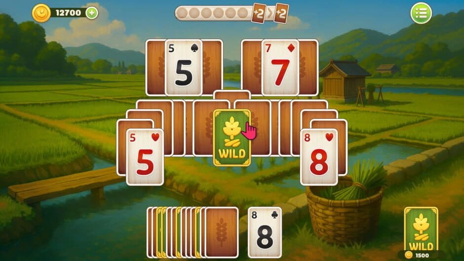 Скриншот 2 из Farming TriPeaks Solitaire