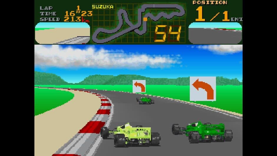 Скриншот 2 из Arcade Archives: Final Lap