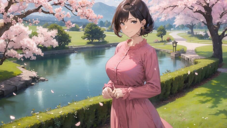 Скриншот 2 из Anime Girls: Sakura Love
