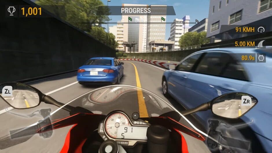 Скриншот 3 из Moto Racer Highway Traffic