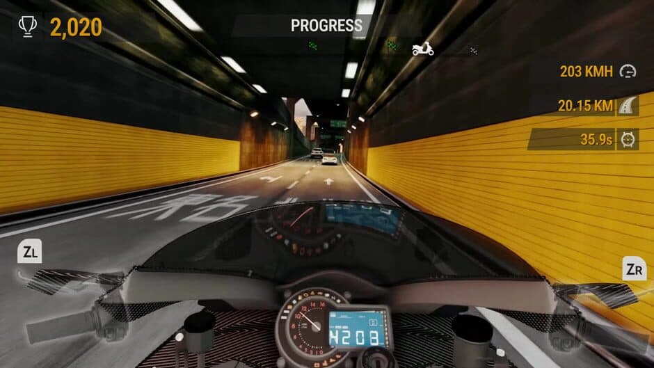 Скриншот 4 из Moto Racer Highway Traffic