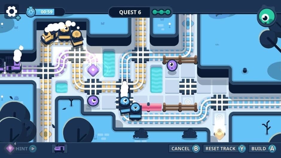 Скриншот 2 из Rail Rescue: Puzzle Lines - Complete Edition