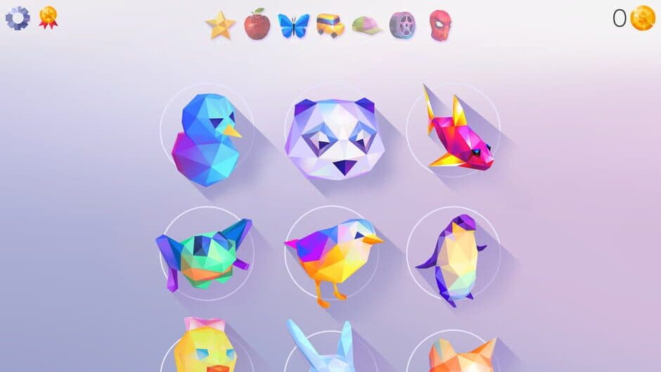 Скриншот 1 из LowPoly 3D Art Paint by Number