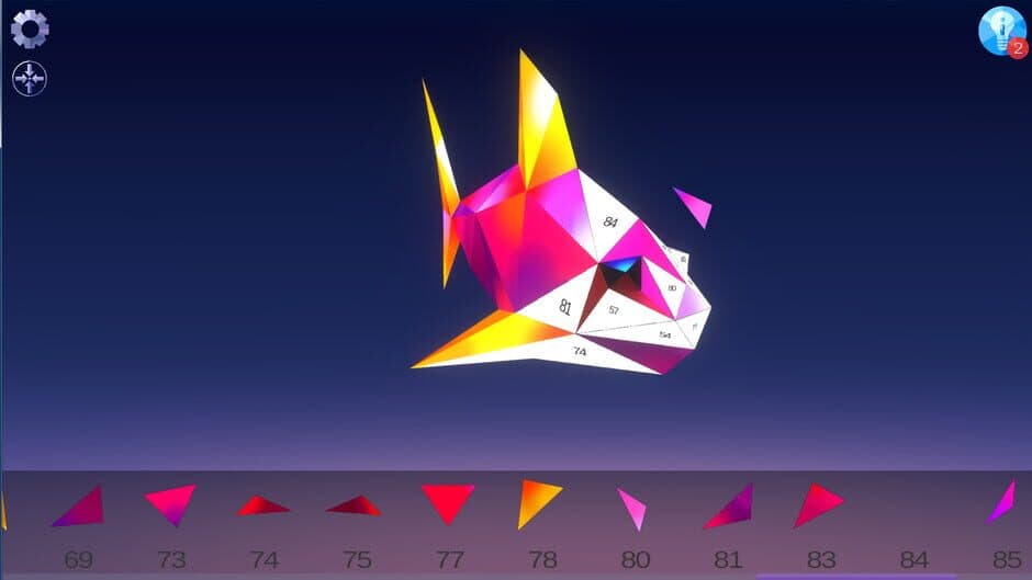 Скриншот 4 из LowPoly 3D Art Paint by Number