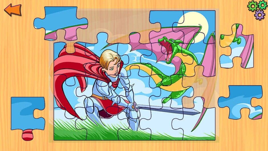 Скриншот 3 из Princess and Fairytales Jigsaw Puzzles