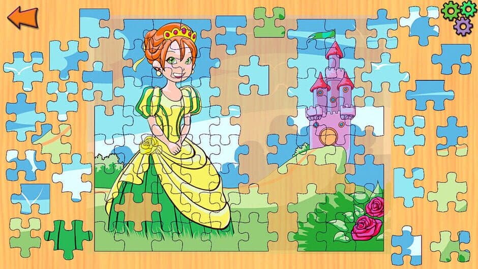 Скриншот 2 из Princess and Fairytales Jigsaw Puzzles