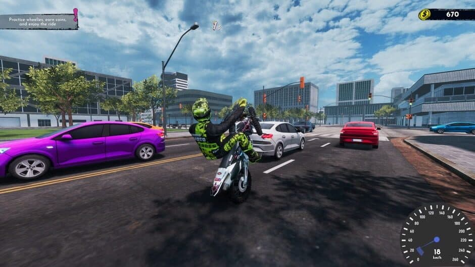 Скриншот 1 из Wheelie Life Simulator