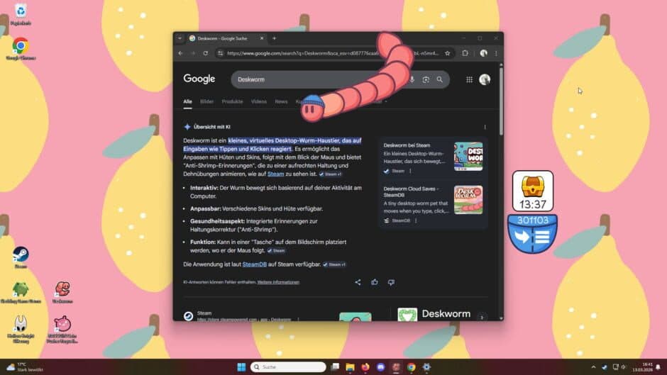 Скриншот 1 из Deskworm