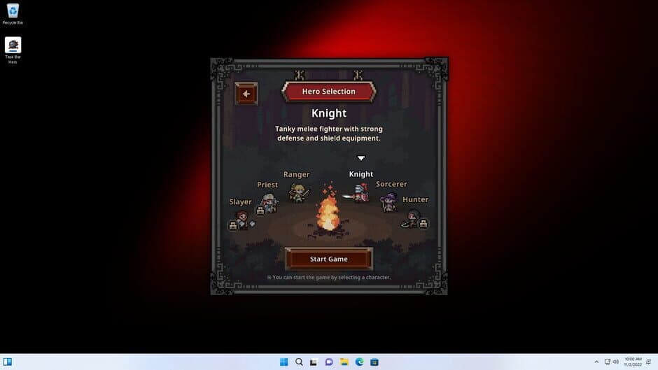 Скриншот 2 из TBH: Task Bar Hero