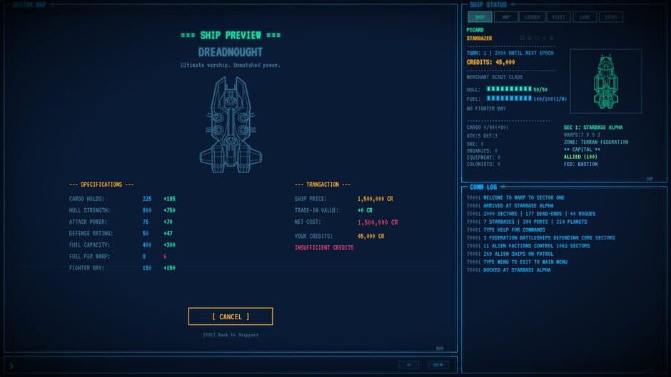 Скриншот 5 из Warp to Sector One