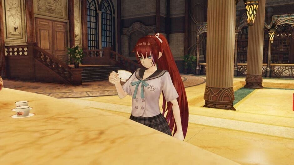Скриншот 2 из Nights of Azure 2: Bonus Costume - Blue High School Uniform