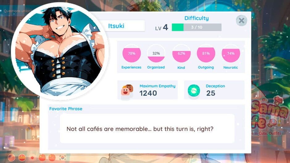 Скриншот 3 из Maid-Sama Cafe: Anime Boys Services in Cute Outfits