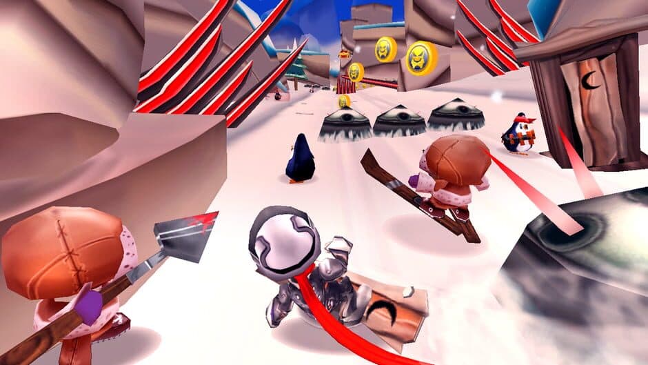 Скриншот 2 из Skiing Fred