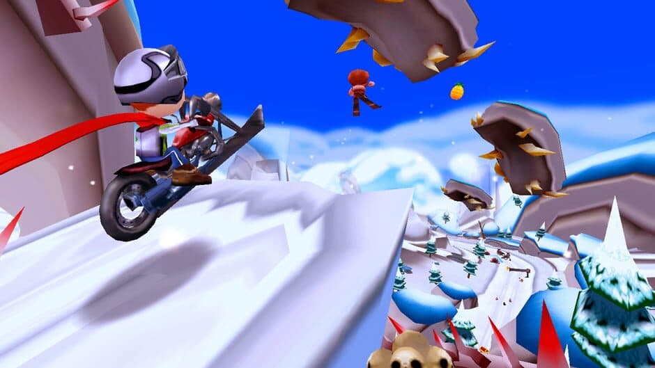 Скриншот 3 из Skiing Fred