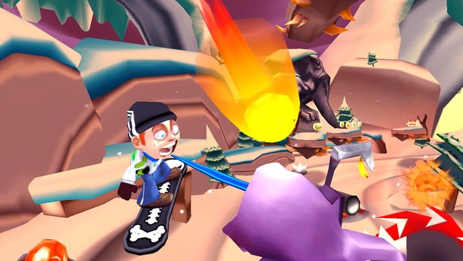 Скриншот 4 из Skiing Fred
