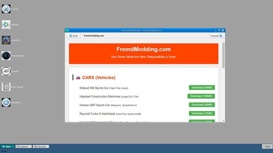 Скриншот 3 из Fremd Wagen: Mod Chaos