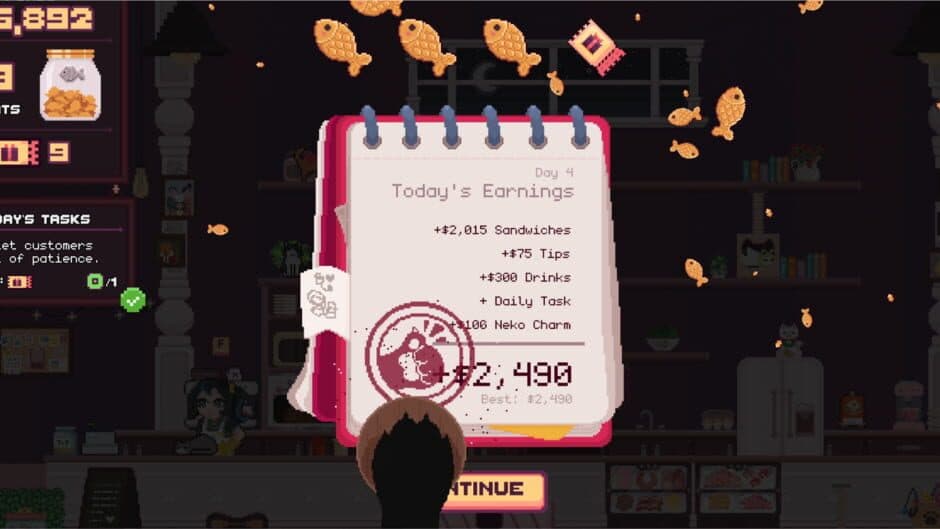 Скриншот 4 из Supurr Cat Cafe: Sandwich Rush