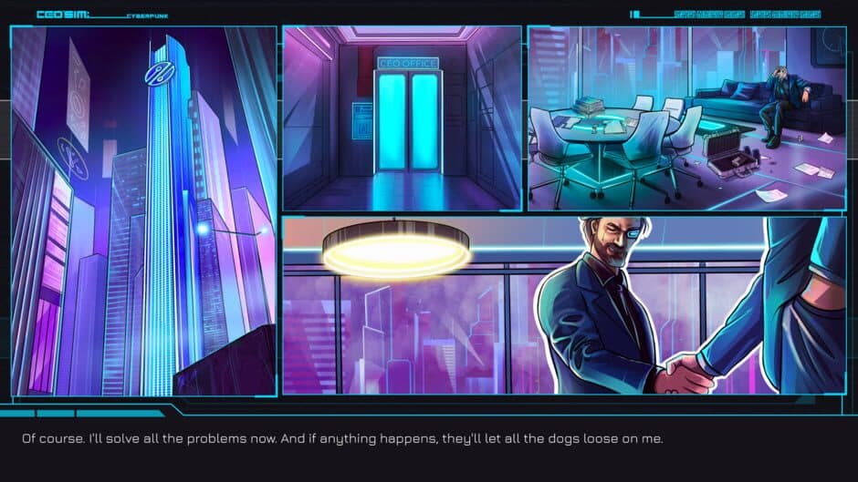 Скриншот 7 из CEO Sim: Cyberpunk