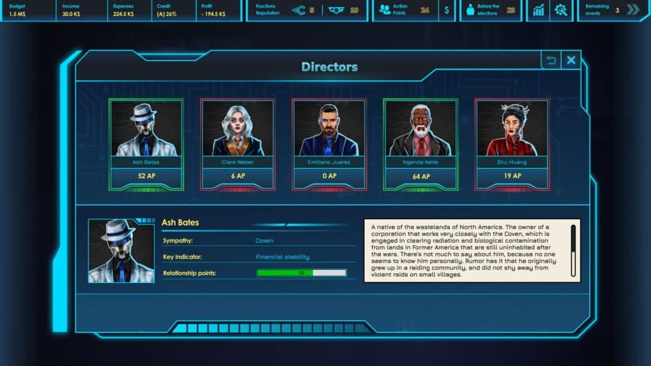 Скриншот 9 из CEO Sim: Cyberpunk