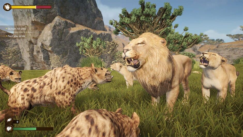 Скриншот 2 из Lion Simulator RPG: Animal Battle Survive
