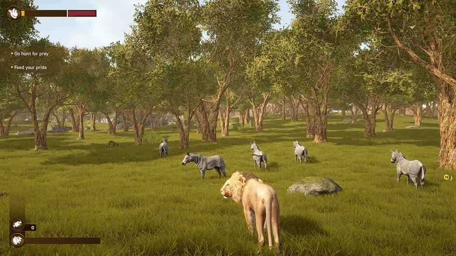 Скриншот 3 из Lion Simulator RPG: Animal Battle Survive
