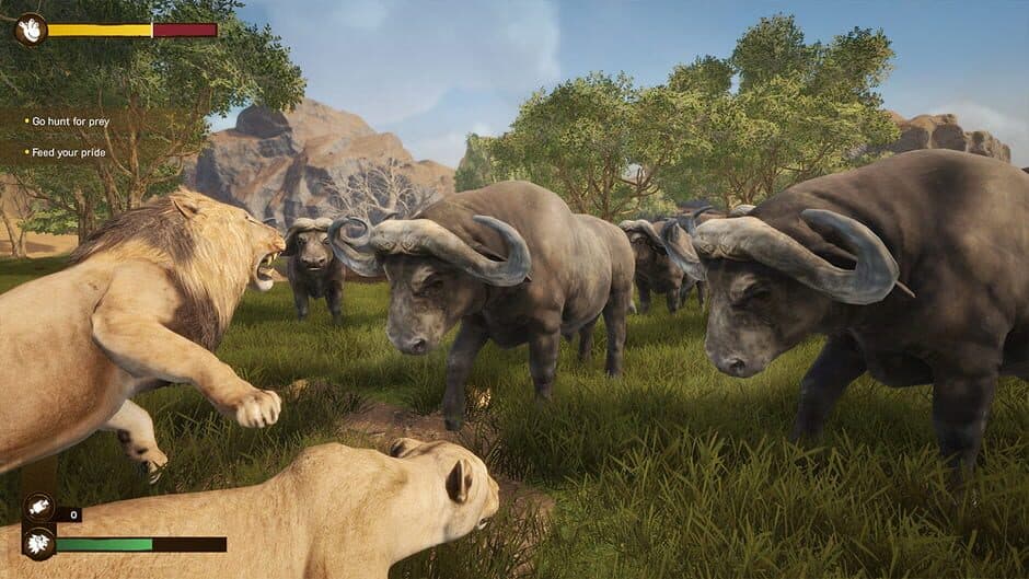 Скриншот 4 из Lion Simulator RPG: Animal Battle Survive