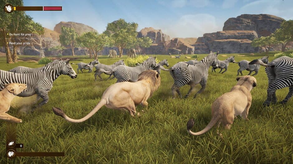 Скриншот 5 из Lion Simulator RPG: Animal Battle Survive