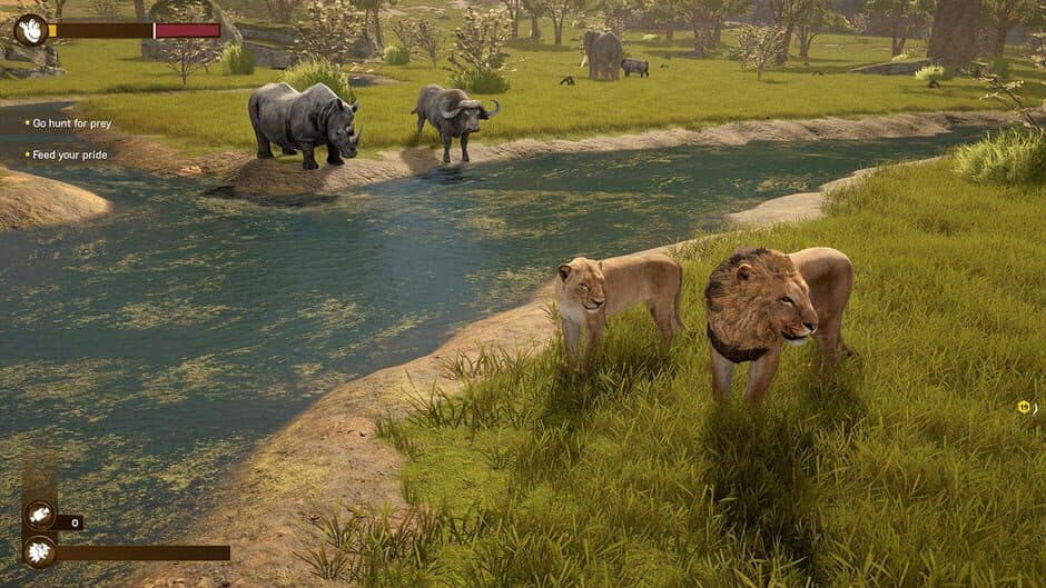 Скриншот 6 из Lion Simulator RPG: Animal Battle Survive