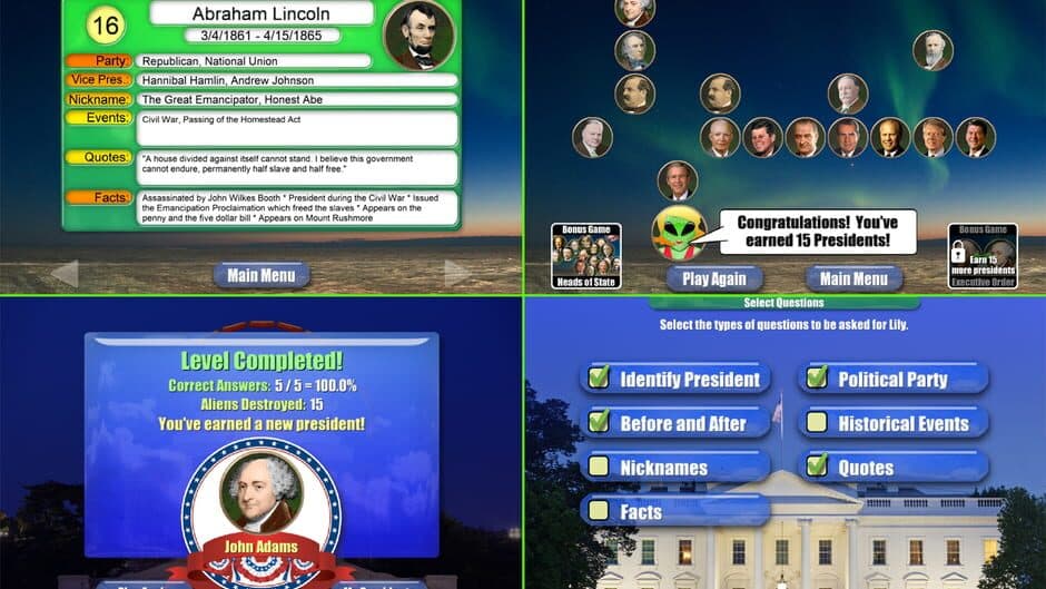Скриншот 3 из Presidents vs. Aliens