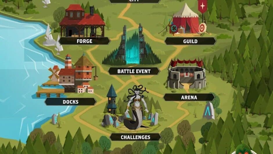Скриншот 4 из Questland: Swords & Spirits