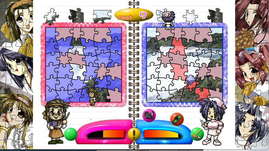 Скриншот 1 из DokiDoki Shutter Chance: Koi no Puzzle wo Kumitatete