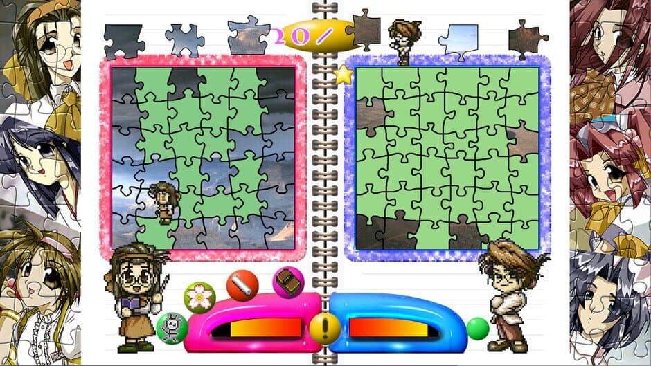 Скриншот 2 из DokiDoki Shutter Chance: Koi no Puzzle wo Kumitatete