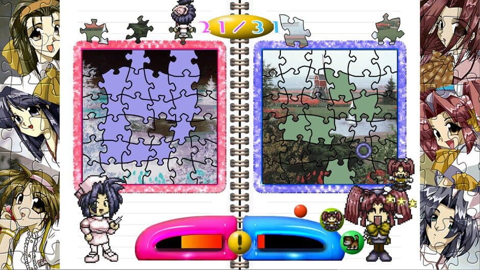 Скриншот 3 из DokiDoki Shutter Chance: Koi no Puzzle wo Kumitatete