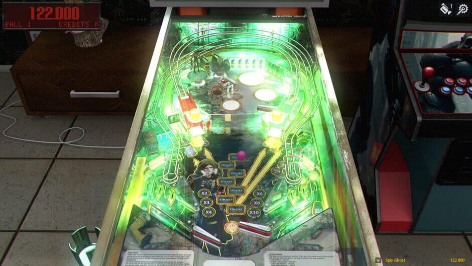 Скриншот 5 из Zaccaria Pinball: Chernobylite Table Pack