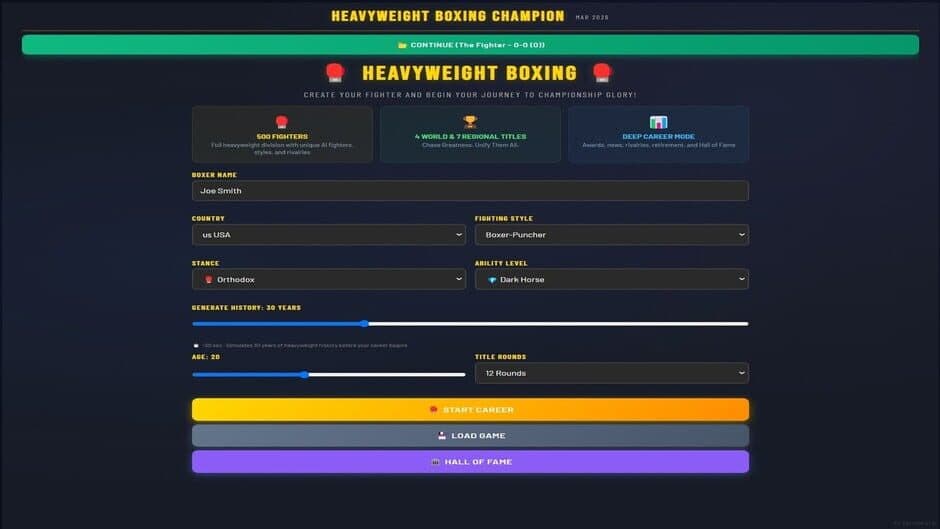 Скриншот 1 из Sim: Heavyweight Boxing Champion