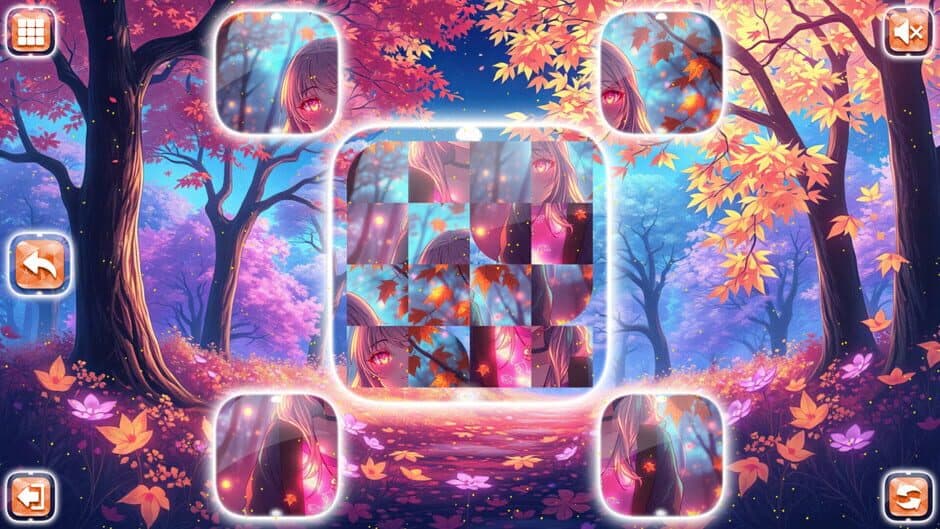 Скриншот 1 из Lovely Anime Puzzle: Autumn