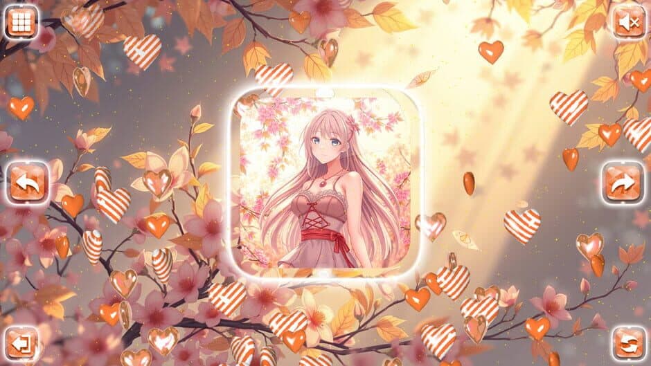 Скриншот 4 из Lovely Anime Puzzle: Autumn